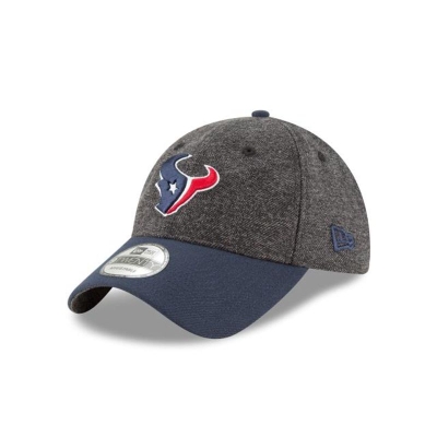 Houston Texans Gorra | New Era NFL Tweed Turn 9twenty Adjustable Cap Mexico - Grises